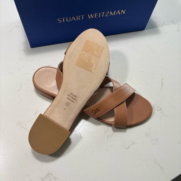 Stuart Weitzman Brown Women's Sandals - Picture 2 of 5